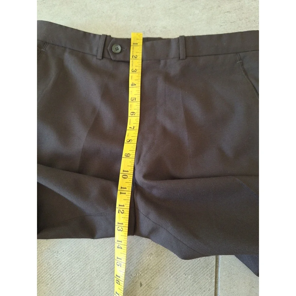 Givenchy Brown mens business professional Pants‎ size 32 - Picture 8 of 12